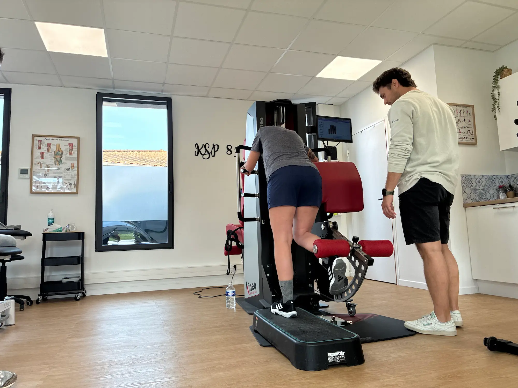 Bilan isocinétique avec dynamomètre · cabinet KSP La Valette-du-Var